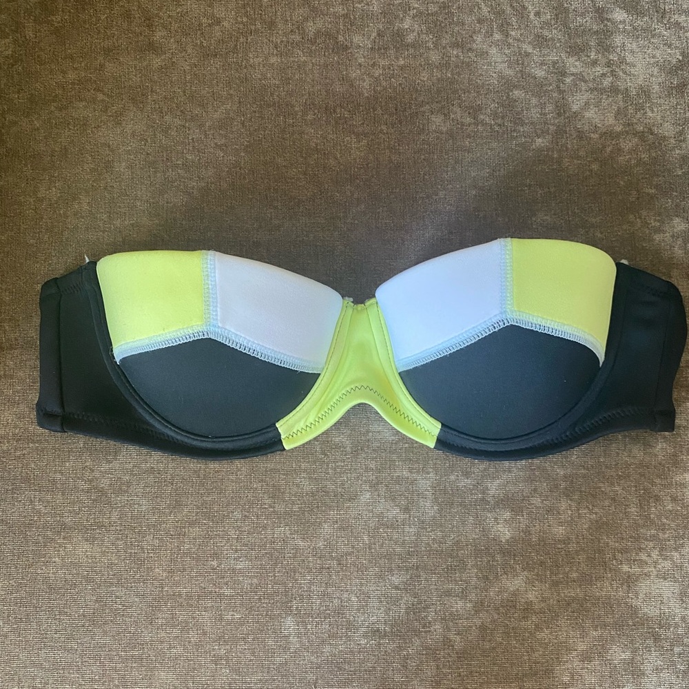 Victoria’s Secret | colourblock bandeau bikini top